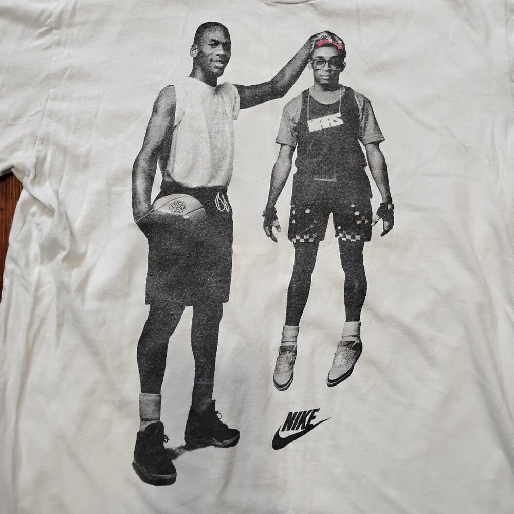 Vintage Nike Michael Jordan Spike Lee Best On Earth And Mars T-Shirt